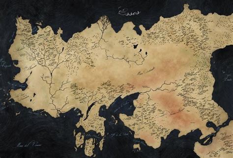 Game Of Thrones Map Explained Westeros Seven Kingdoms