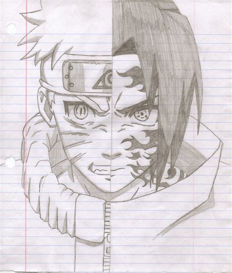Pencil Drawing Naruto Bestpencildrawing