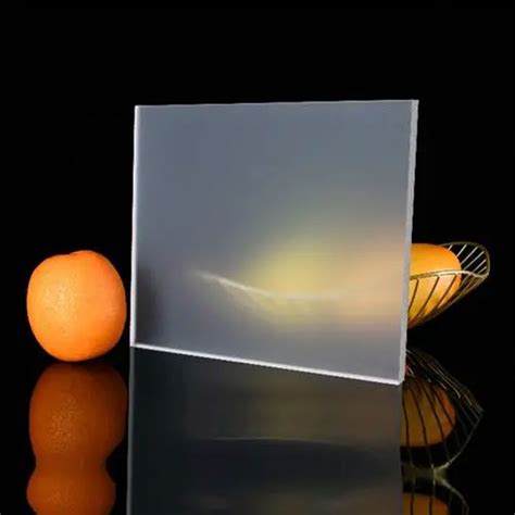 5mm Frosted Plexiglass Panels Channel Cut Cast Acrylic Sheet Frosted