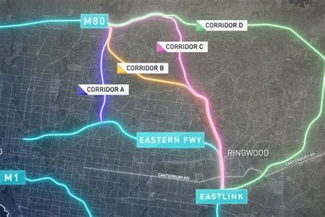 North East Link Which Of The Four Options Is Best Abc