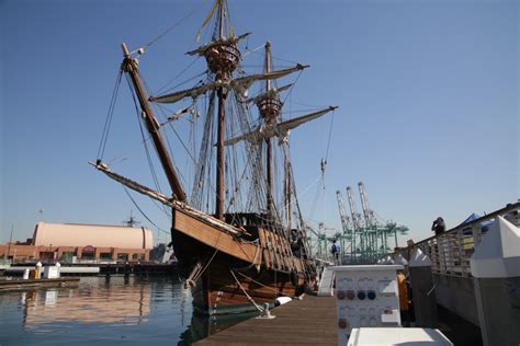 Spanish Galleon Replica Sails Into San Pedro From 1542 Daily Breeze