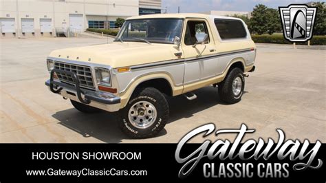 1979 Ford Bronco Is Listed For Sale On Classicdigest In Houston By