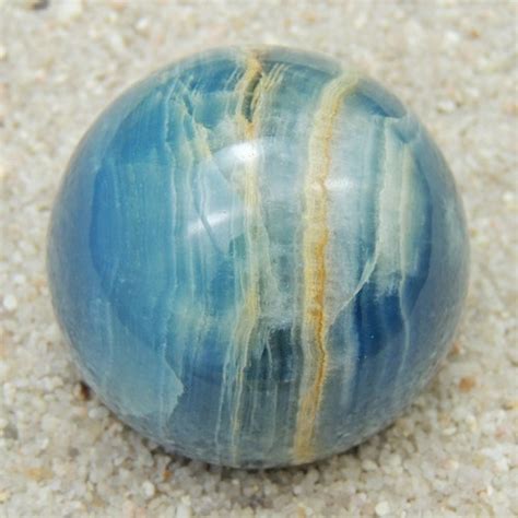 Blue Onyx Sphere From Argentina 44mm Blue Onyx Rocks And Minerals