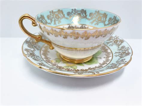 Stanley Tea Cup And Saucer Floral Tea Cups Big Rose Teacup Antique