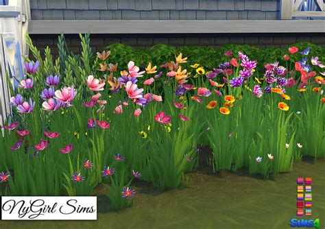Sims 4 Wildflowers Pt Ii Cc Pack The Sims Book