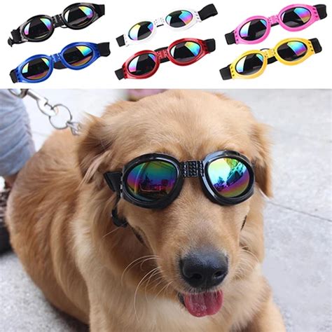 Dogs Fashion Uv Protection Foldable Sunglasses Goggles With Adjustable