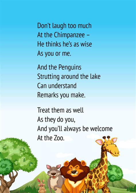 Poem On Animals In English For Class 10