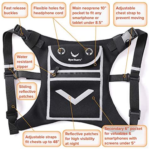 Running Mini Backpack Vest For Men And Women Reflective W360°hi Viz