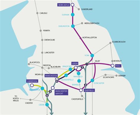 Place North West Tfn Maps Out Full Rail Vision