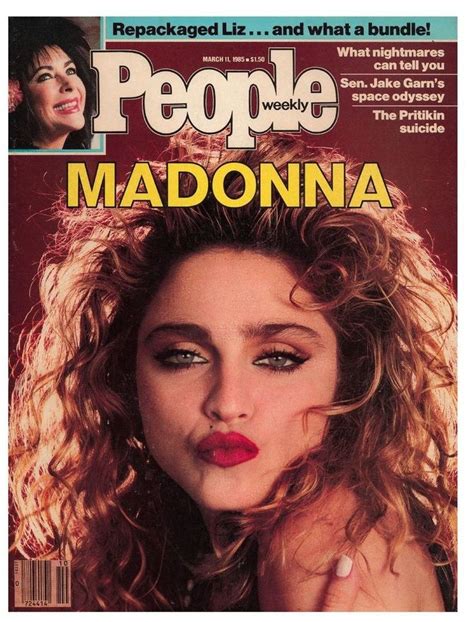 The 23 Most 80s Covers Of People Magazine Madonna 80s People