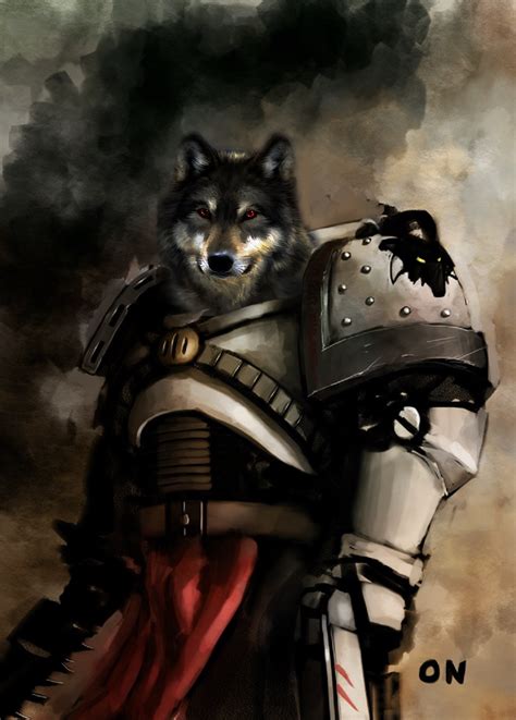 Furry Marines Luna Wolves 40k By Levitating Pineapple On Deviantart