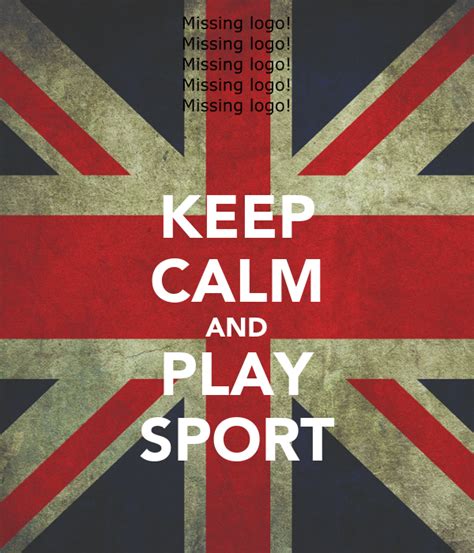 Keep Calm And Play Sport Poster Adam Keep Calm O Matic