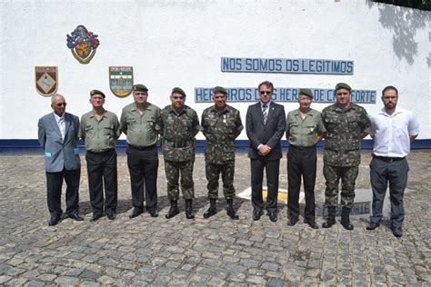 Visita Do Comandante Da 10ª Brigada De Infantaria Motorizada