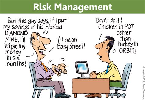 Risk Management Cartoon Readytomanage