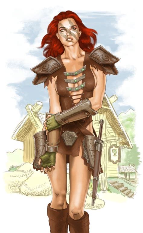 Aela The Huntress By Enriquenl On Deviantart Skyrim Elder Scrolls