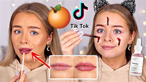 I Tested Popular Tiktok Beauty Products Youtube