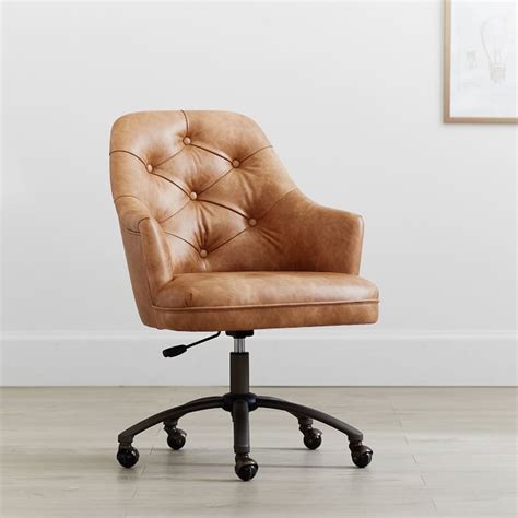 Find affordable ergonomic office chairs, gaming chairs, executive chairs, task chairs, and more from for about 50 bucks, this task chair does what a chair needs to do: Faux-Leather Cognac Tufted Swivel Task Chair | Cheap ...