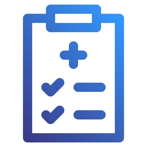 Lista de itens ícones de saúde e médico grátis