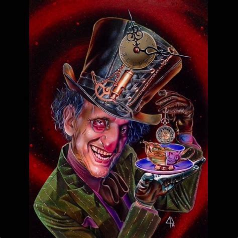 Steampunk Mad Hatter Drawing