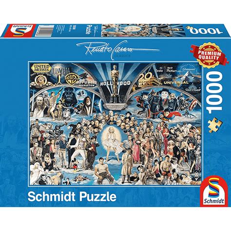 Schmidt Renato Casaro Hollywood 1000 Piece Jigsaw Puzzle Jr Toy Company
