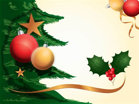 Christmas Decorations Background  free vectors  UI Download