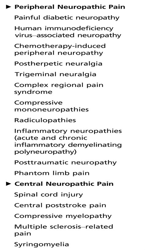 Neuropathic Pain Continuum Lifelong Learning In Neurology