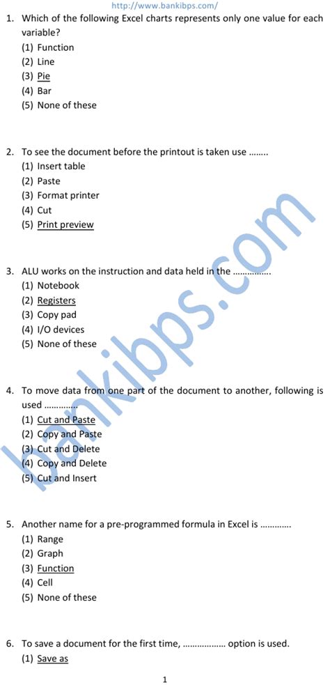 Basic Computer Questions And Answers Basic Computer Knowledge 500