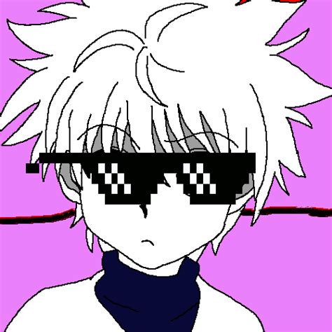 Pixilart Killua Zoldyck By Zurubu