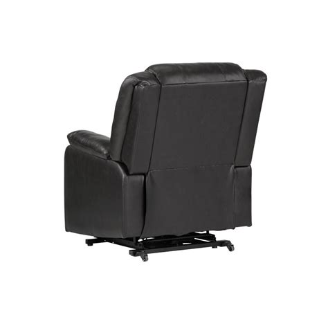 Lane Furniture Buxton 33 Leather Recliner Power Lift Chair In Charcoal