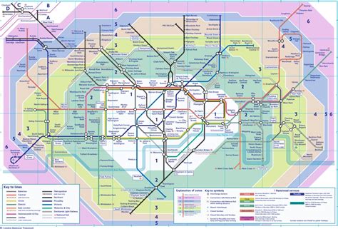 London Tube Map 1999 R LondonUnderground