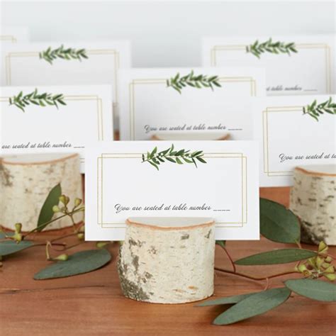 Personalize Your Wedding Place Cards In Minutes At Vistaprint These