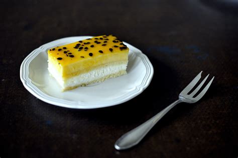 Pour over chocolate and stir. Passion Fruit Mango Mousse Cakes | Baking with Marianne