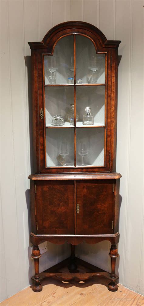 1913 webster {cupboard… … the collaborative international dictionary of english. Burr Walnut Corner Display Cabinet - Antiques Atlas
