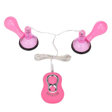 Buy 1pair Female Massage Toys Breast Massager 7 Modes Electric Vibrator Breast