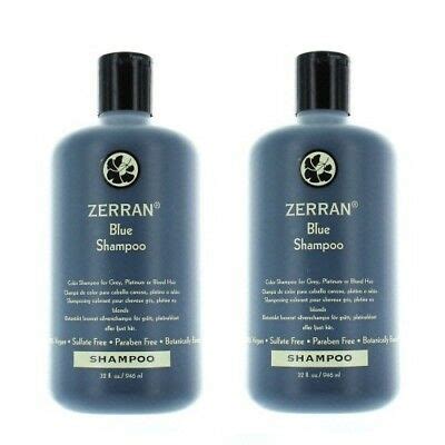 It adds silvery brightness to gray hair, and it neutralizes brassy tones in all shades. Zerran Blue Shampoo - for Brassy, Grey or Platinum Hair ...