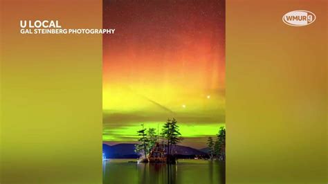 Watch Stunning Northern Lights Timelapse Captured In New Hampshire