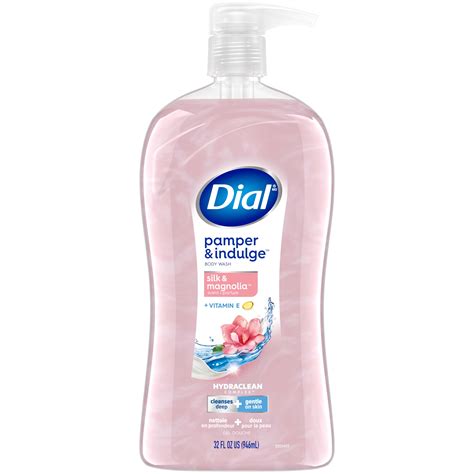 Dial Body Wash Pamper And Indulge Silk And Magnolia 32 Fl Oz