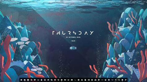 Animated Wallpaper Underwater Setup Rainmeter Lively Wallpaper