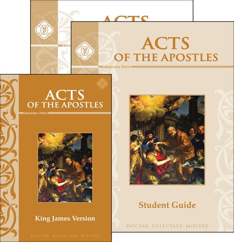 Acts Of The Apostles Set Classical Education Books
