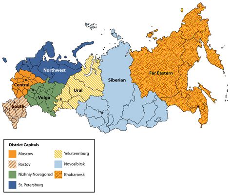 Map Of Russia Northern European Plain