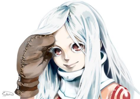 Kamata Yu Ki Shiro Deadman Wonderland Deadman Wonderland Highres 1girl Albino Bodysuit