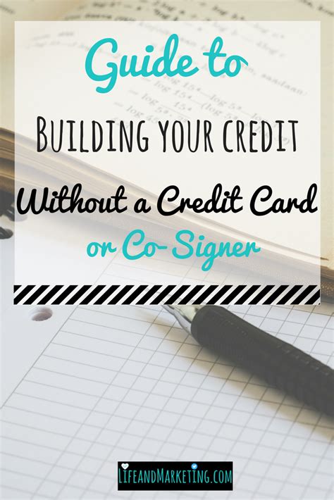 We're offering accounts to consumers under 21 based on means to independently pay, says spokeswoman pam girardo. Pin-Guide to building your credit without a credit card or co-signer | Life and Marketing