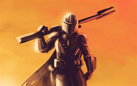 Free Download Download Artwork Soldier Star Wars The Mandalorian