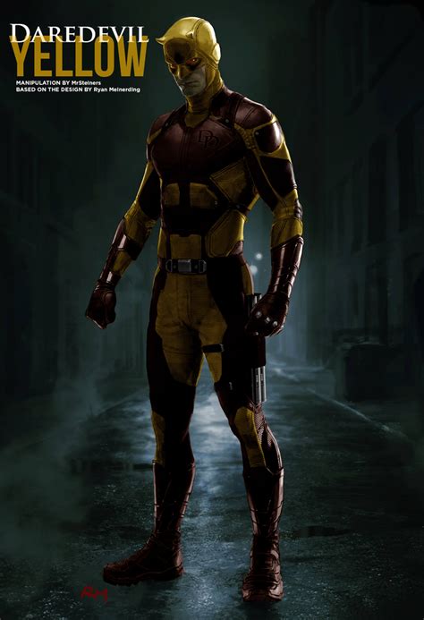 Marvels Daredevil Yellow Concept Manipulation By Mrsteiners On