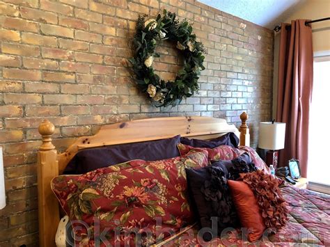 5 Steps To Create A Diy Faux Brick Accent Wall Kim Bader Homes With