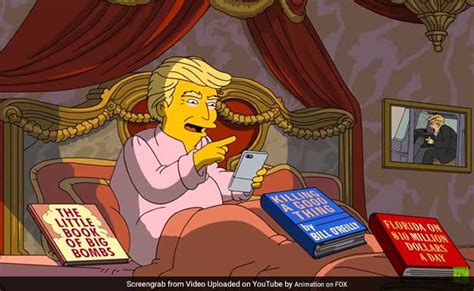 The Simpsons Skewers Donald Trump In 100 Days Episode That Has Gone Viral