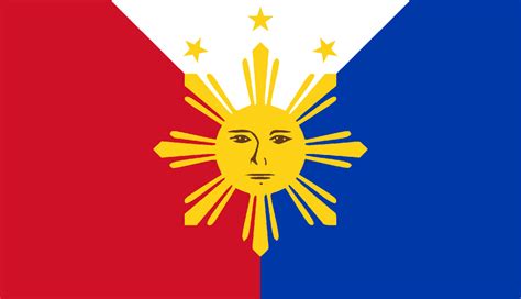 Philippine Flag Redesign Based On The First Official Flag Of The