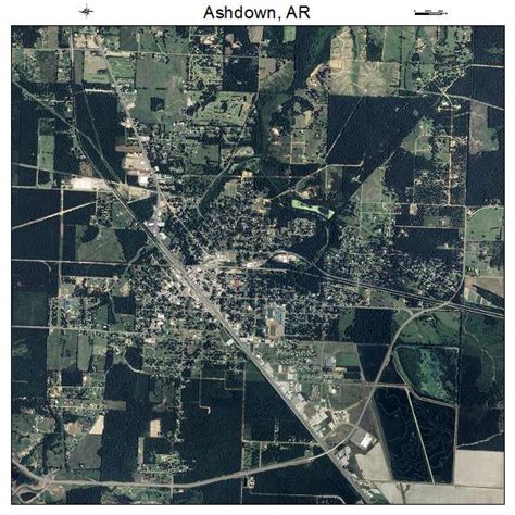 Aerial Photography Map Of Ashdown Ar Arkansas