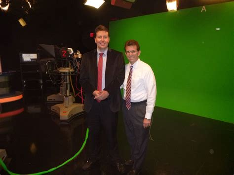 Attorney Evan Guthrie With Rob Fowler Of Wcbd News 2 At The South