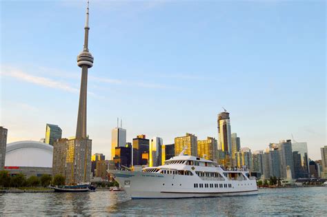 The Captain Matthew Flinders Cruises Past The Cn Tower And Rogers